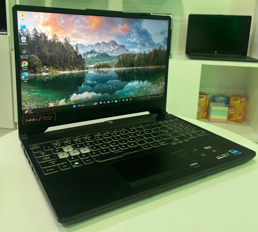 ASUS TUF Gaming F15 | 11th Gen Intel(R) Core(TM) i5-11400H @ 2.70 GHz | 16GB DDR4-3200MHz | 512GB Samsung MZVLQ512 | NVIDIA GeForce RTX 2050 4GB GDDR6, Intel(R) UHD Graphics | Windows 11 Home